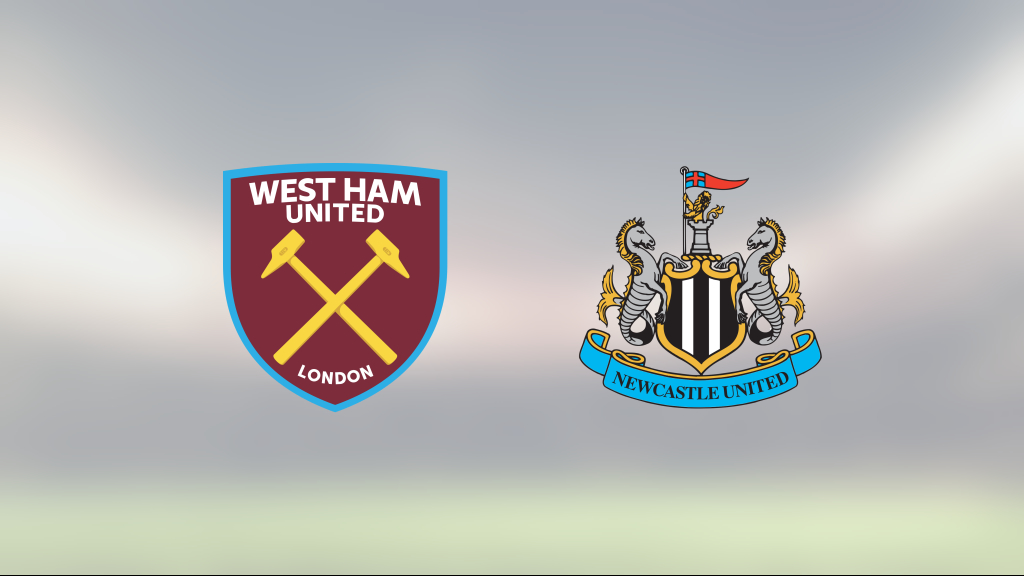 Delad pott för West Ham och Newcastle