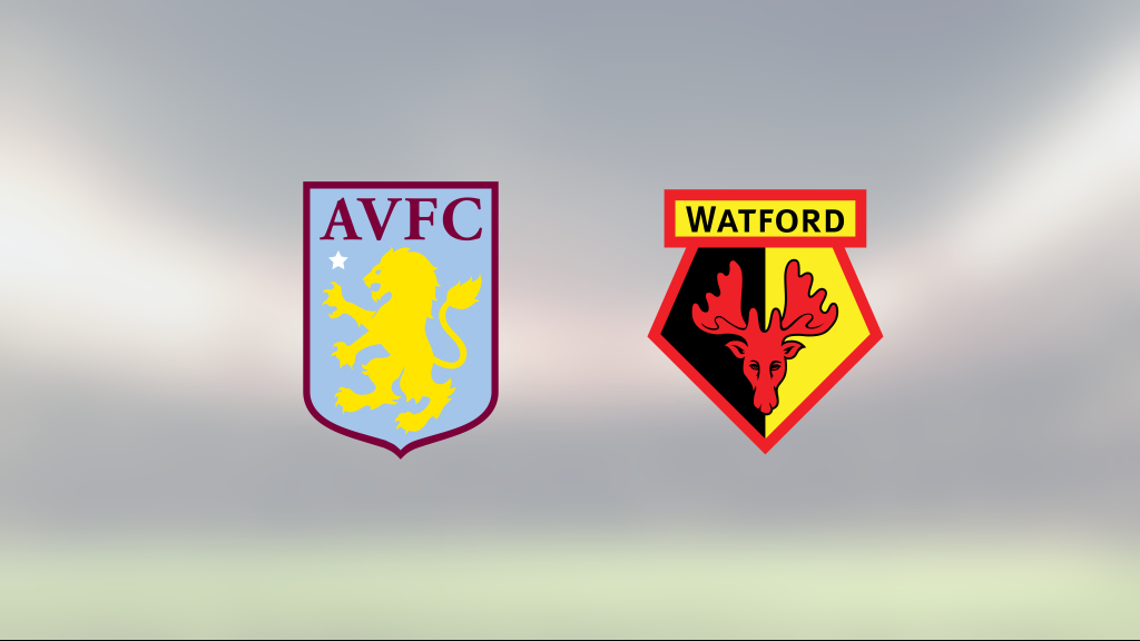 Förlust för Aston Villa på hemmaplan mot Watford