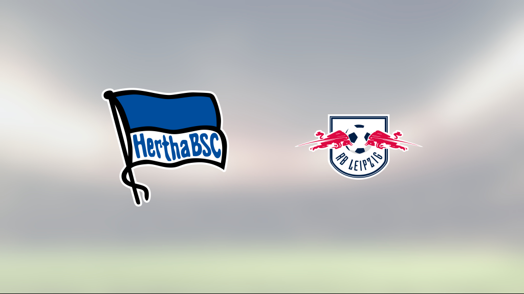 Red Bull Leipzig utklassade Hertha Berlin på bortaplan