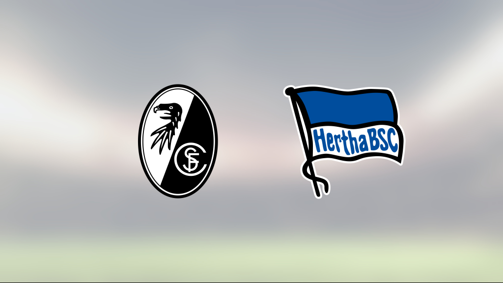 Freiburg tog rättvis seger mot Hertha Berlin