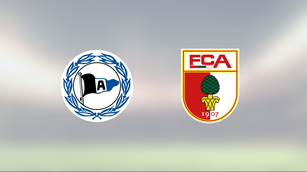 Daniel Caligiuri matchhjälte för Augsburg borta mot Arminia Bielefeld