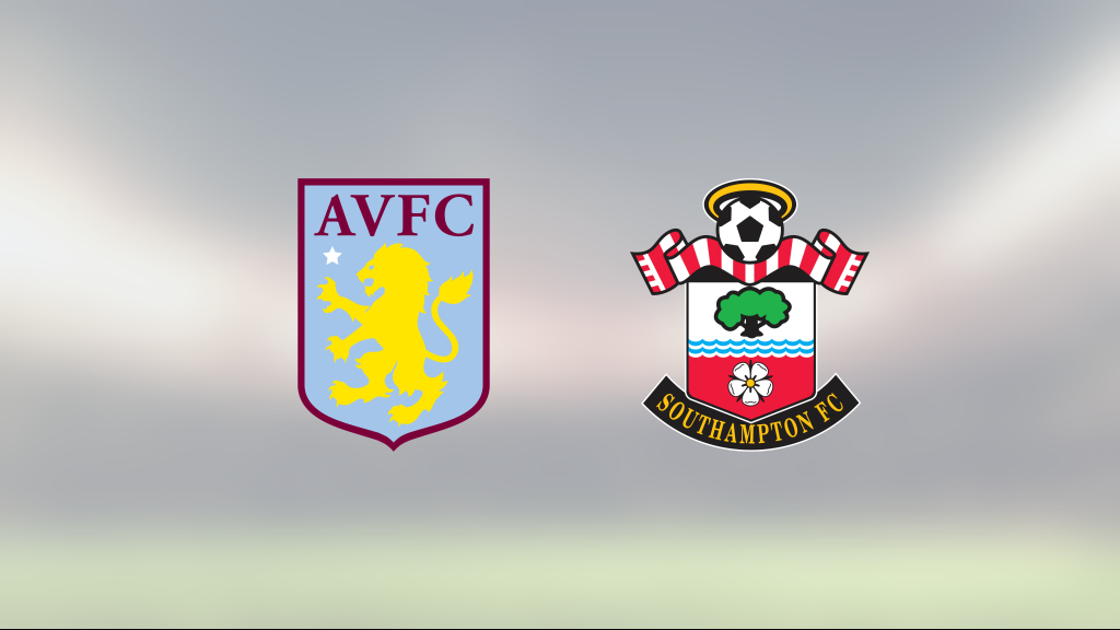 Aston Villa tog kommandot från start mot Southampton