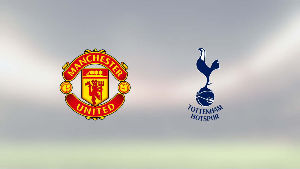 Manchester United vann hemma mot Tottenham