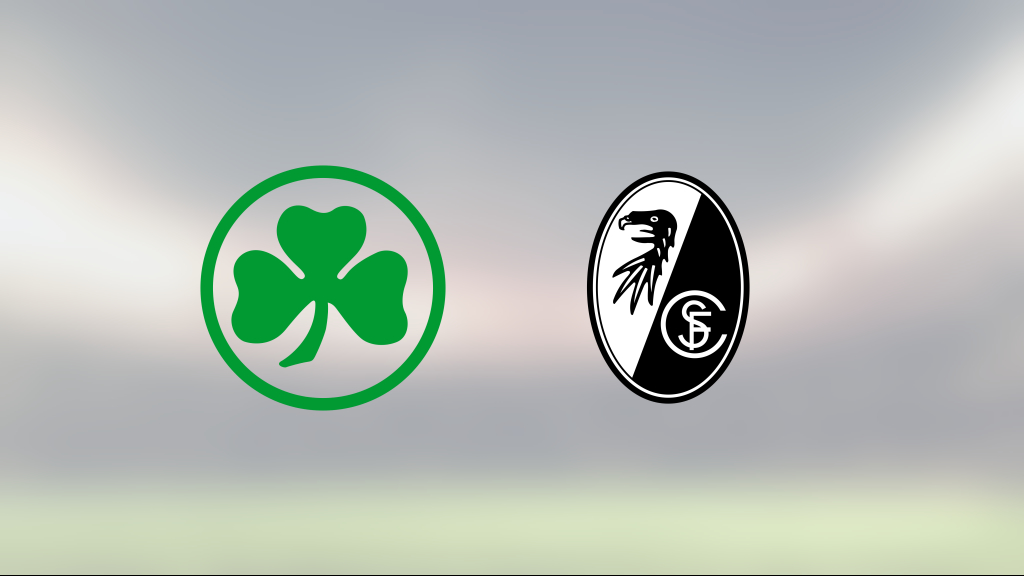 Mållöst för Greuther Fürth och Freiburg