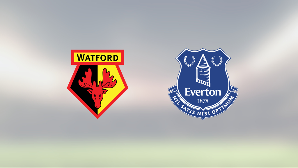 Watford och Everton kryssade i mållös match