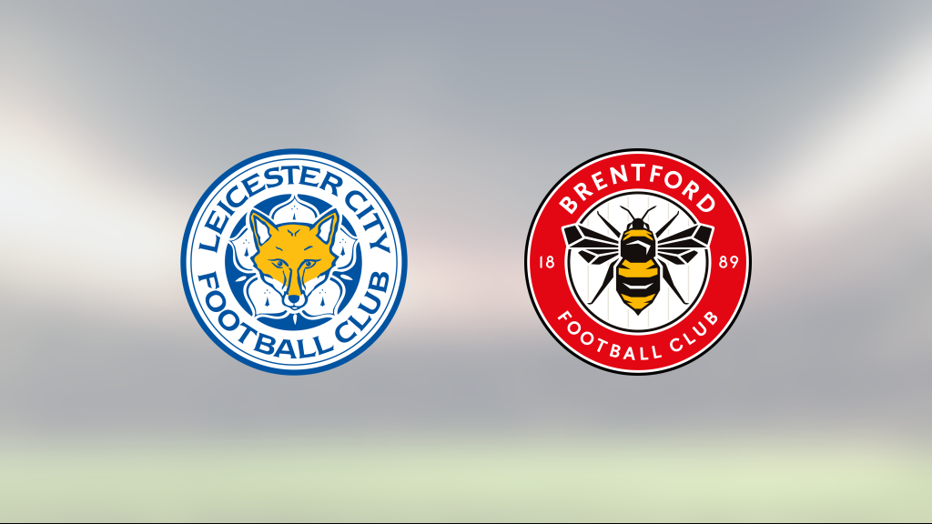 Leicester vann på hemmaplan mot Brentford