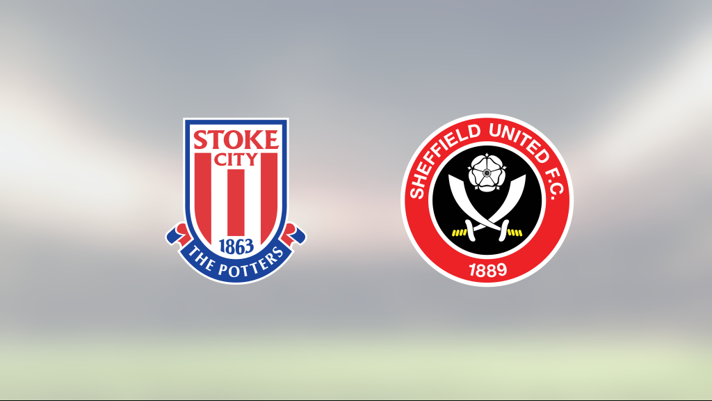 Sheffield United föll mot Stoke City på bortaplan