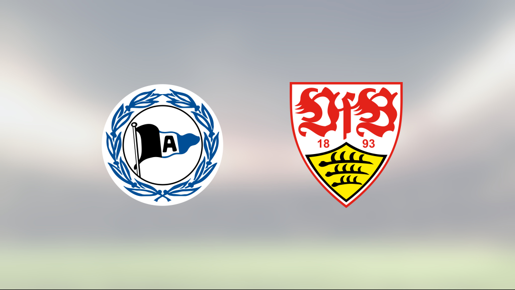 Efterlängtad poäng för Arminia Bielefeld – bröt förlustsviten mot VfB Stuttgart