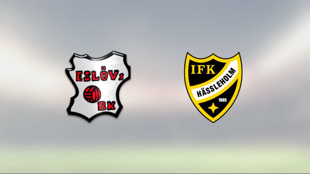 Max Sandberg i målform när IFK Hässleholm vann mot Eslöv