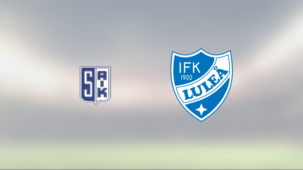 Seger för IFK Luleå mot Storfors