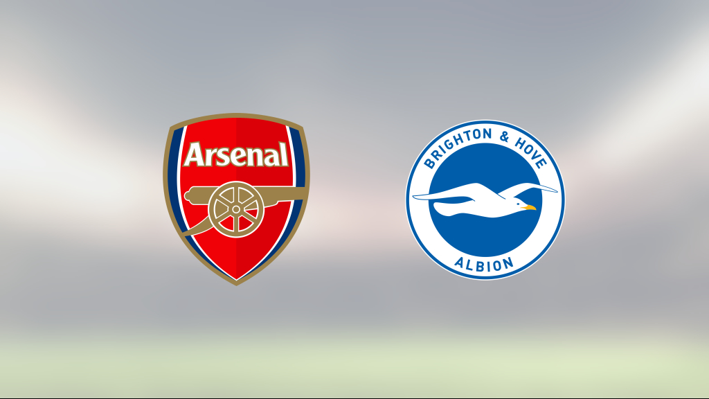 2-1 mot Arsenal gjorde Brighton & Hove Albion till segrare igen