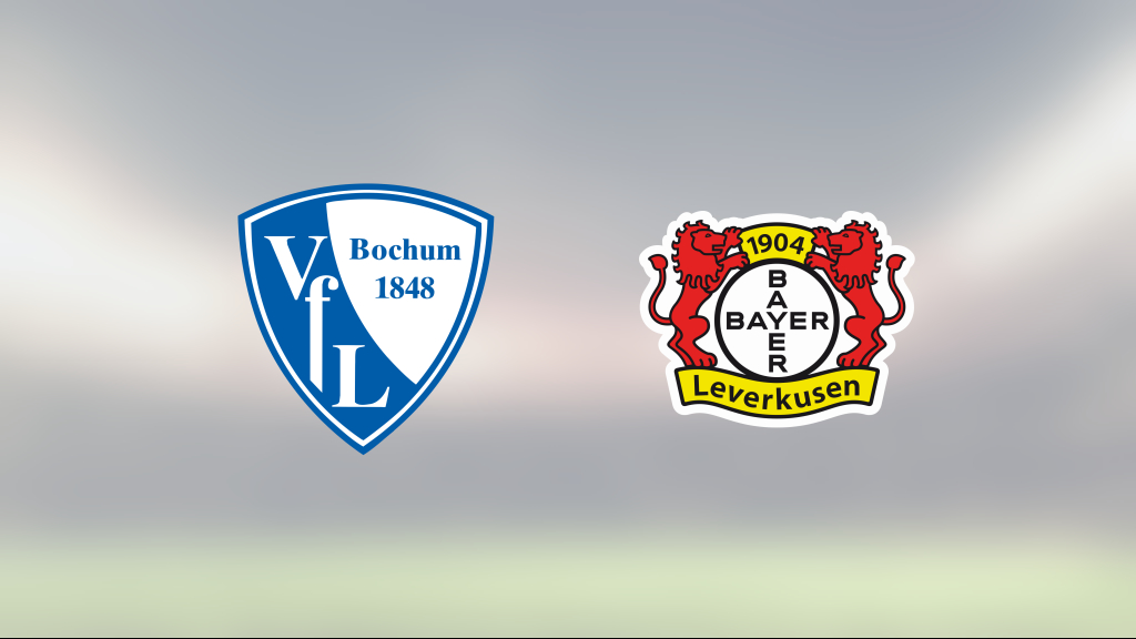 Mållöst mellan Bochum och Bayer Leverkusen