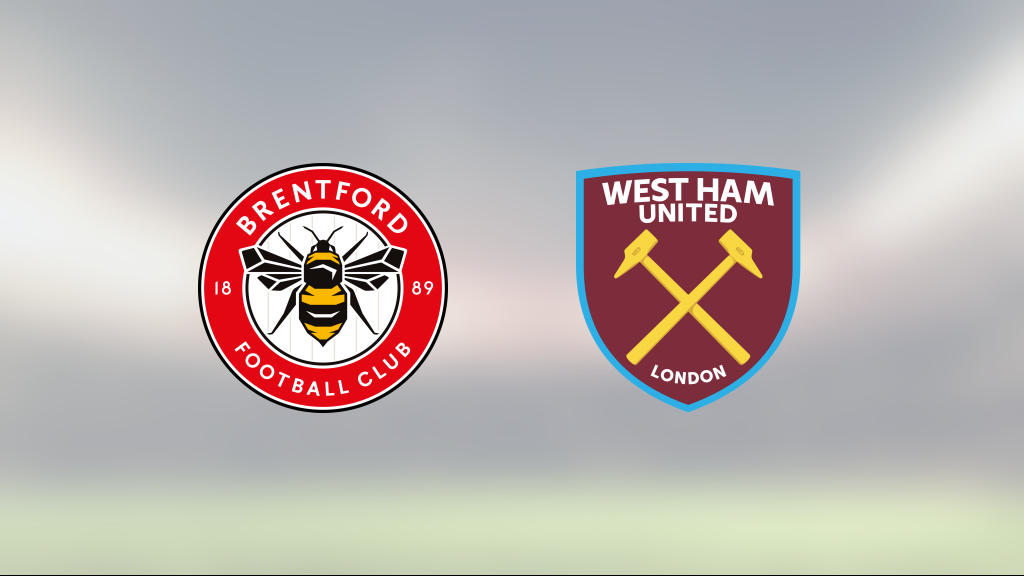 West Ham föll borta mot Brentford