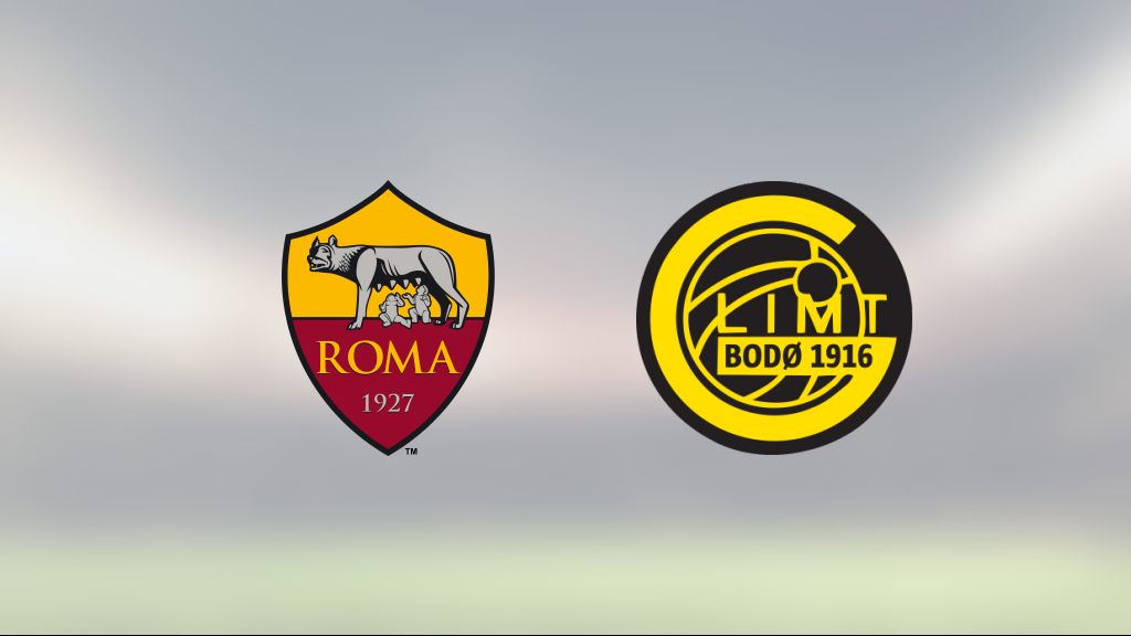 Bodö/Glimt föll mot Roma på bortaplan