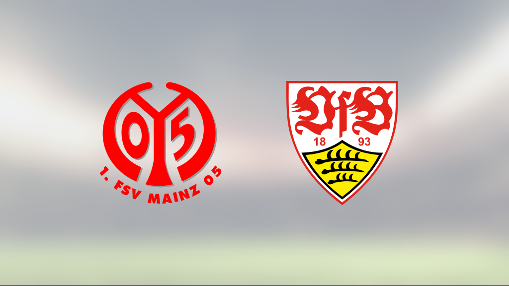 Mainz och VfB Stuttgart kryssade i mållös match