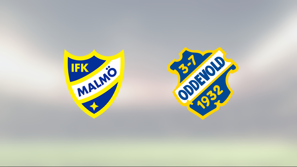 Oddevold utklassade IFK Malmö på bortaplan