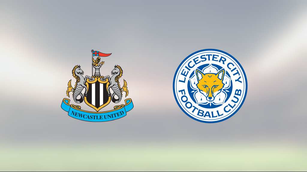 Newcastle slog Leicester i måljämn match på St James’ Park