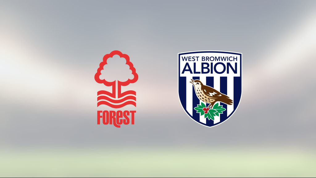 West Bromwich Albion föll mot Nottingham Forest på bortaplan