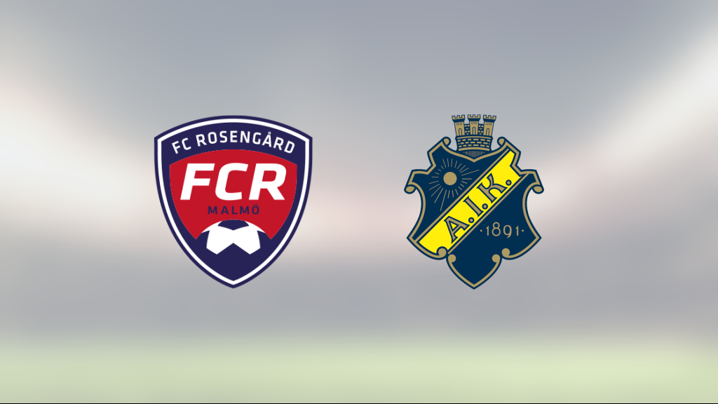 Seger för Rosengård mot AIK