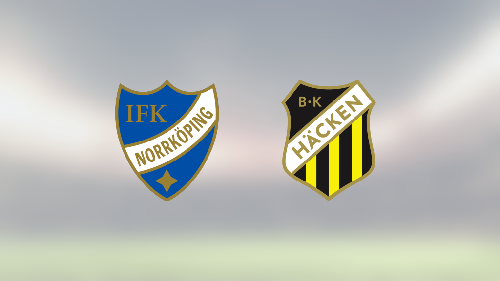 Oavgjort för IFK Norrköping hemma mot Häcken