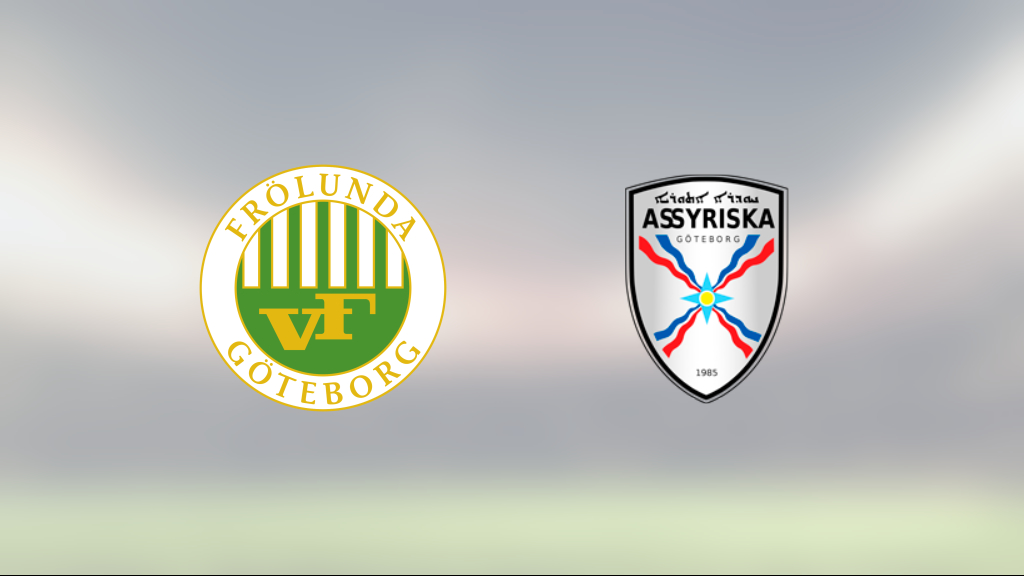 Västra Frölunda tog kommandot från start mot Assyriska BK