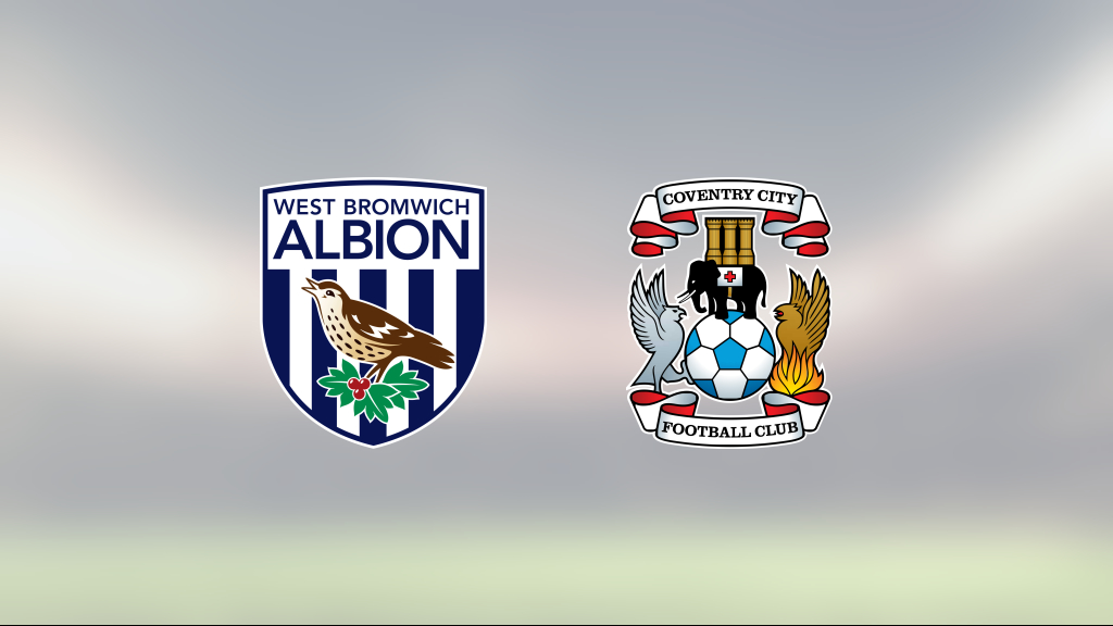 Missat kval för West Bromwich Albion efter oavgjort mot Coventry City