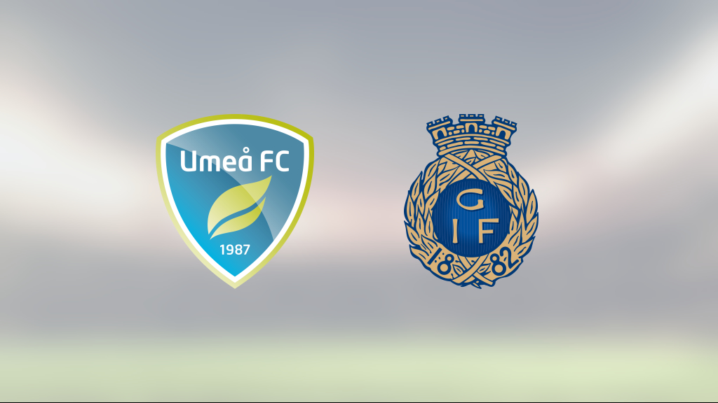 1–0-seger för Gefle mot Umeå FC – Leo Englund matchhjälte