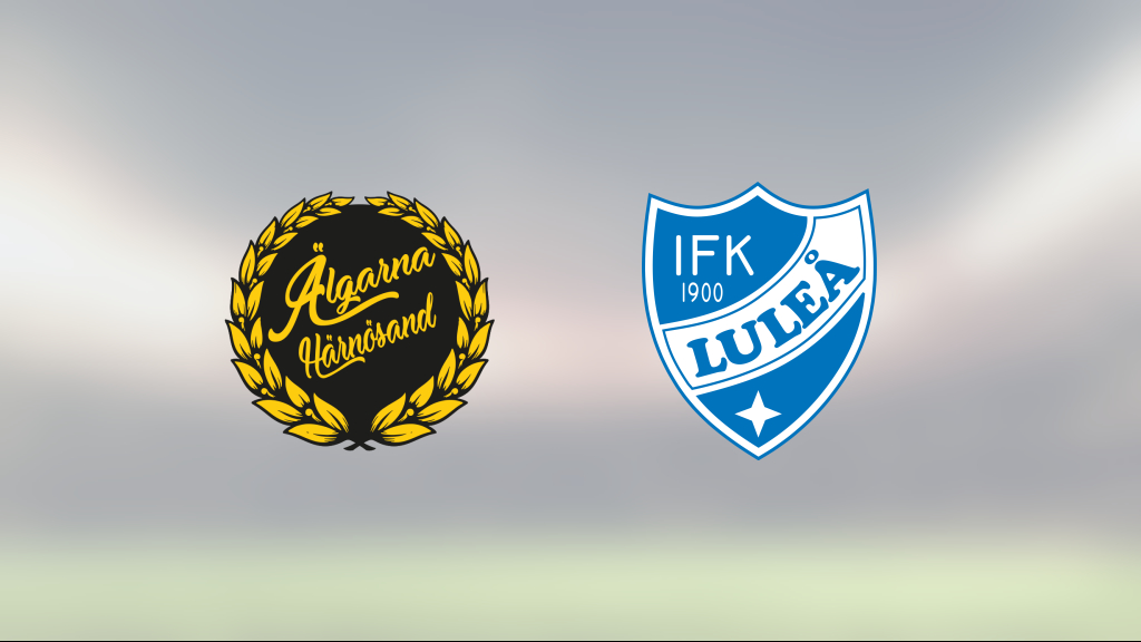 IFK Luleå föll mot Älgarna-Härnösand IF på bortaplan