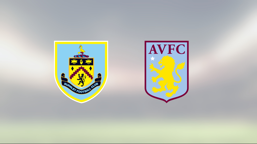 Aston Villa segrare borta mot Burnley