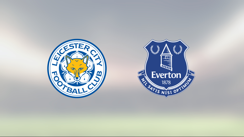 Stark första halvlek räckte för Everton mot Leicester