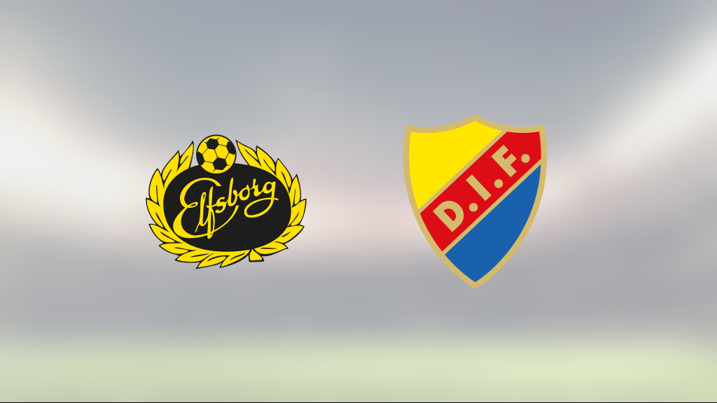 Elfsborg och Djurgården kryssade i mållös match