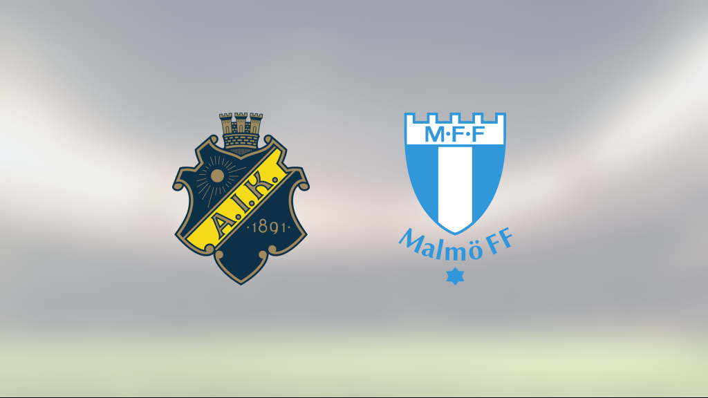 AIK ny serieledare efter 2-0 mot Malmö