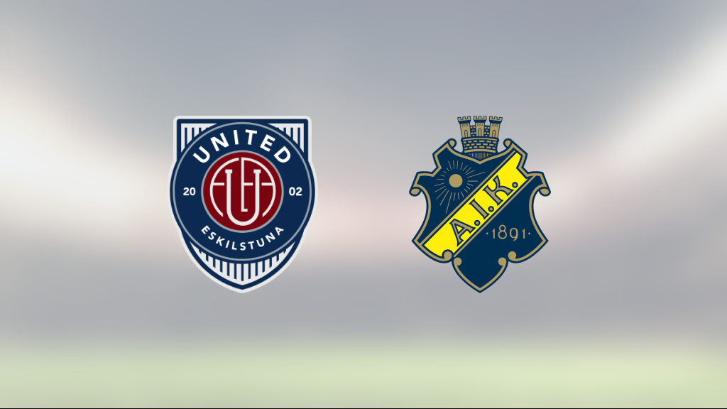 1–0-seger för Eskilstuna United mot AIK – Elise Stenevik matchhjälte