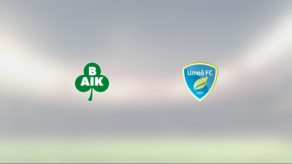 Äntligen seger för Umeå FC mot Bergnäset