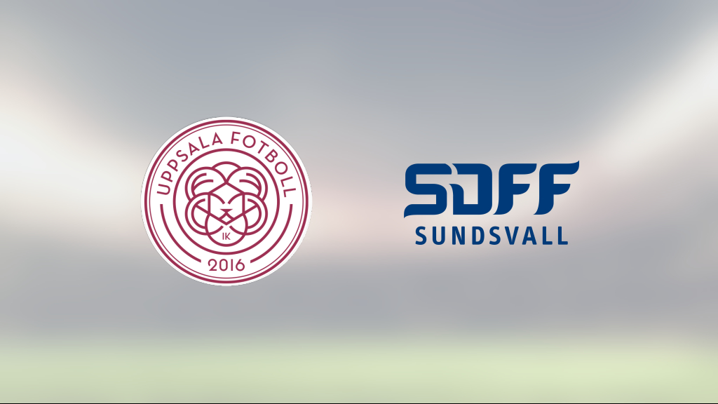 IK Uppsala ny serieledare efter seger mot Sundsvalls DFF