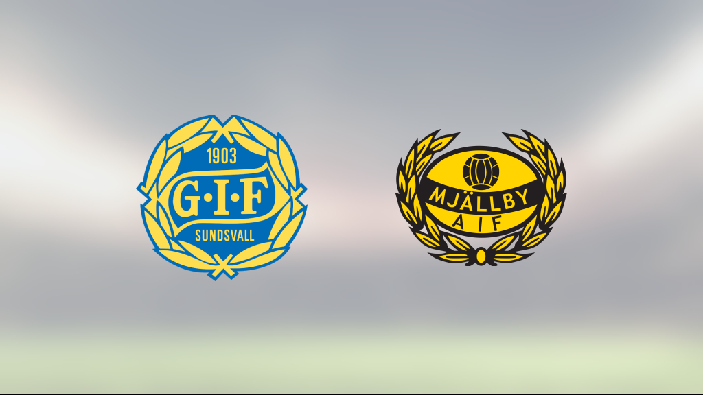 Äntligen seger för GIF Sundsvall mot Mjällby