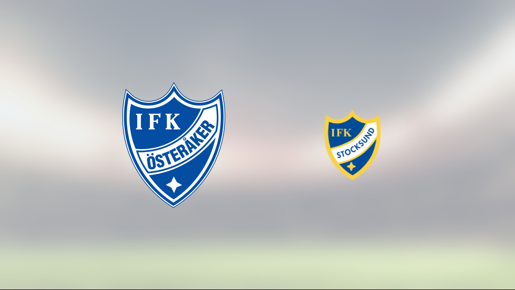 Stark seger för Österåker i toppmatchen mot Stocksund