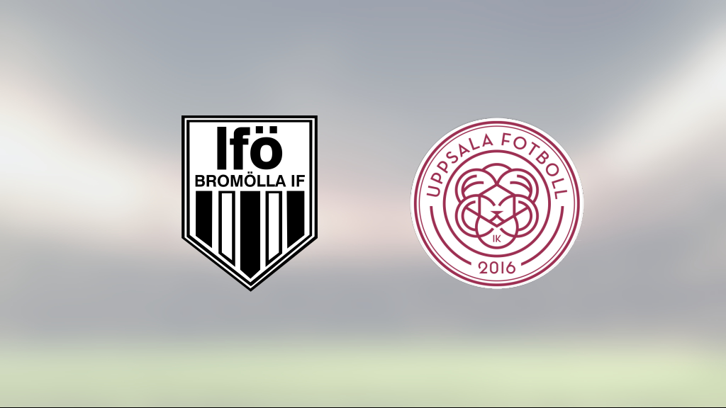 IK Uppsala formstarka svit fortsätter efter 1-1 mot Ifö Bromölla