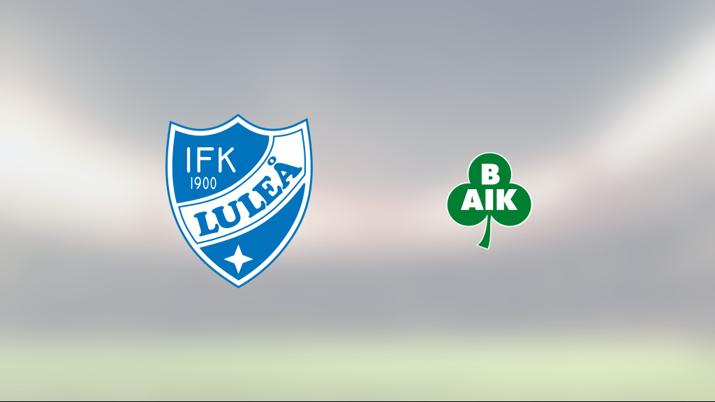 IFK Luleå besegrade Bergnäset och toppar nu tabellen