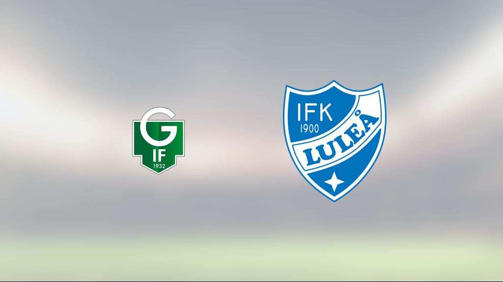 IFK Luleå ny serieledare efter 5-0 mot Gottne