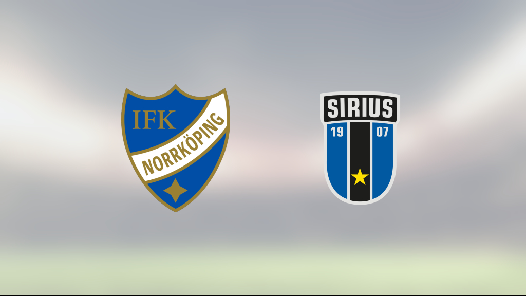 1–0-seger för Sirius mot IFK Norrköping – Yukiya Sugita matchhjälte