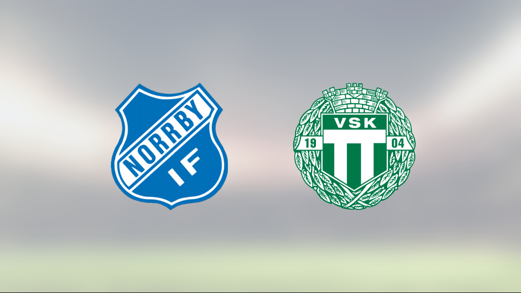 1–0-seger för Norrby mot VSK – Anton Wede matchhjälte