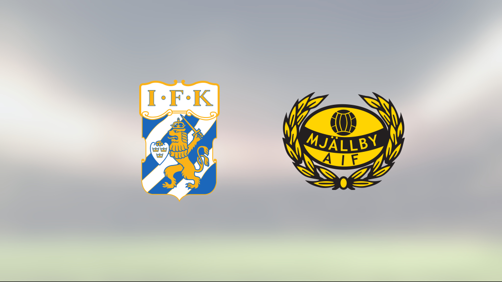 Ivan Kricak poängräddare för Mjällby mot IFK Göteborg