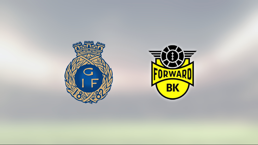 Fyra raka segrar för Gefle – efter 3-1 mot Forward