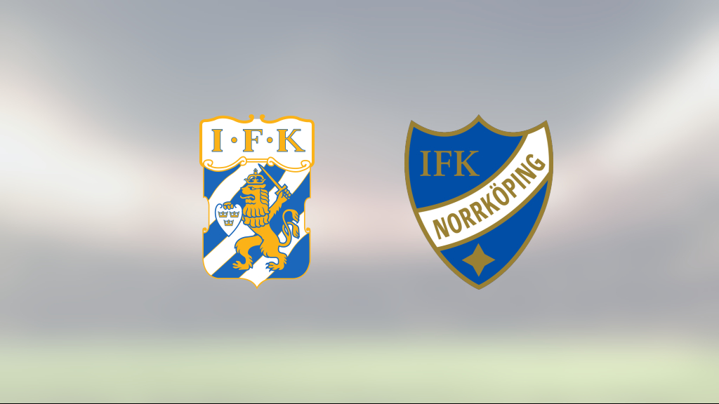 IFK Norrköping får fortsätta jaga seger efter förlust mot IFK Göteborg