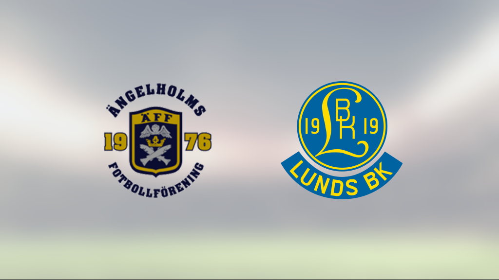 Emil Åberg i målform när Ängelholm vann mot Lunds BK