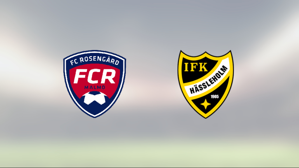 Klar seger för IFK Hässleholm mot Rosengård på Rosengårds IP