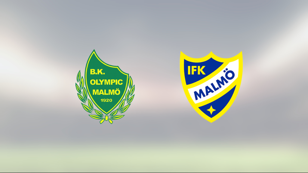 Irfan Jasarevic och Axel Sjöberg matchvinnare när Olympic vann mot IFK Malmö