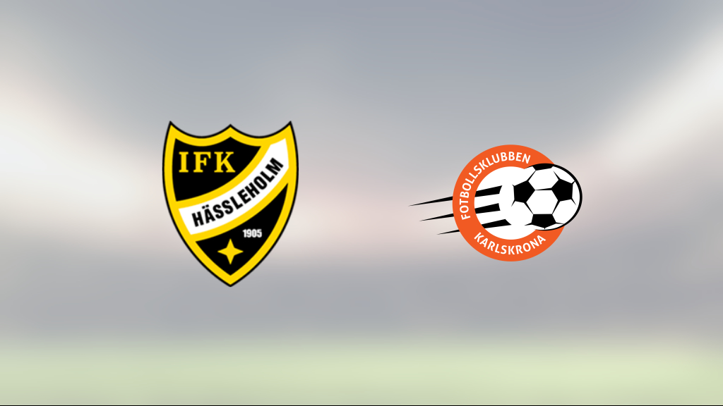 FK Karlskrona vann mot IFK Hässleholm på Österås IP