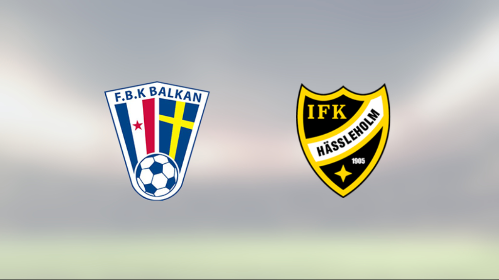 IFK Hässleholm vann mot Balkan på Rosengård